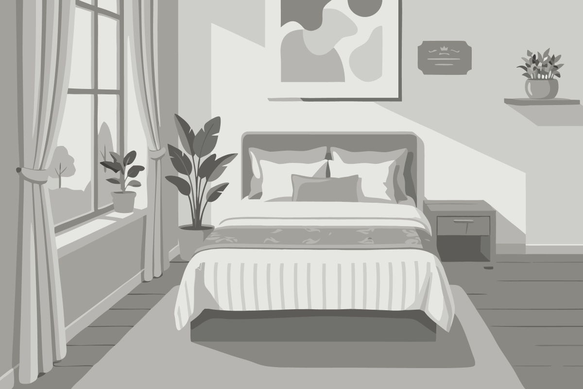 Chambre Simple - Rez-de-Jardin